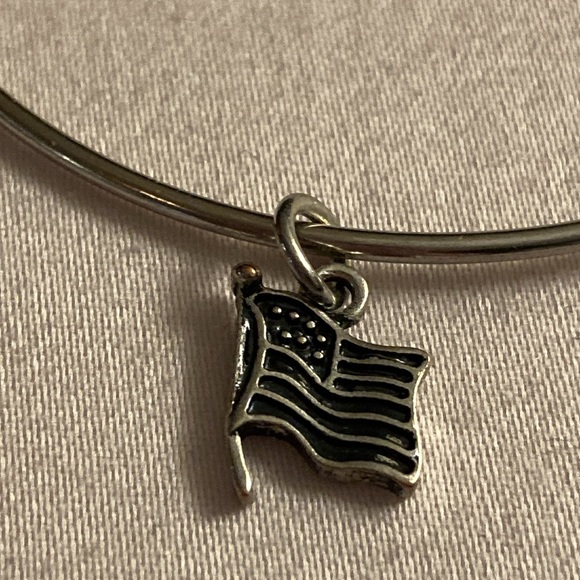 Leo Zodiac Silvertone Stretch Bangle Bracelet - Picture 6 of 7